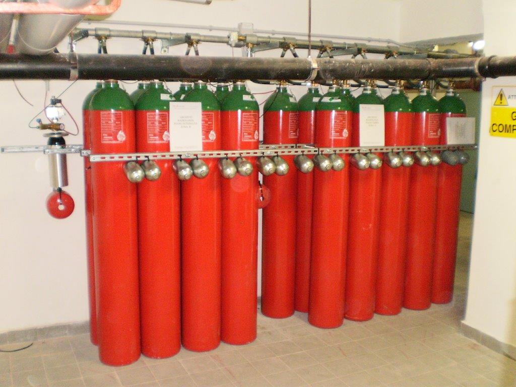 Protezione archivio lastre radiografiche con gas inerte IG-01