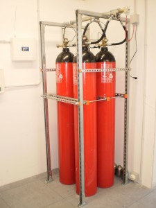 Protezione sala server con gas inerte IG-100